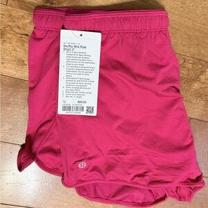 lululemon athletica Fuchsia Athletic Shorts